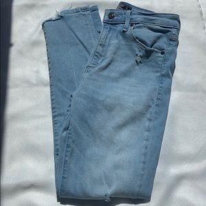 High Rise Ankle Jeans